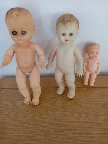 Vintage rubber dolls - vintage,