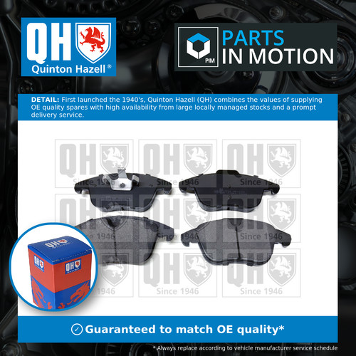 Brake pads set - pads, v70