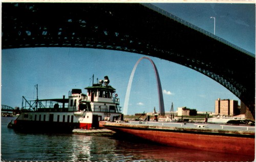 Postcard mississippi river - mississippi,