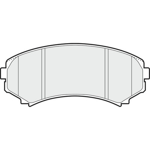 Apec blue brake pads - blue, front