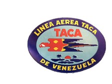 1950s Taca Airlines Venezuela