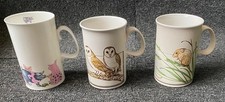 3x Dunoon Ceramics Tall Mugs -
