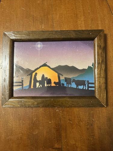 Vintage nativity scene - vintage, baby