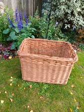 Vintage Wicker/Cane Storage/log Basket Large