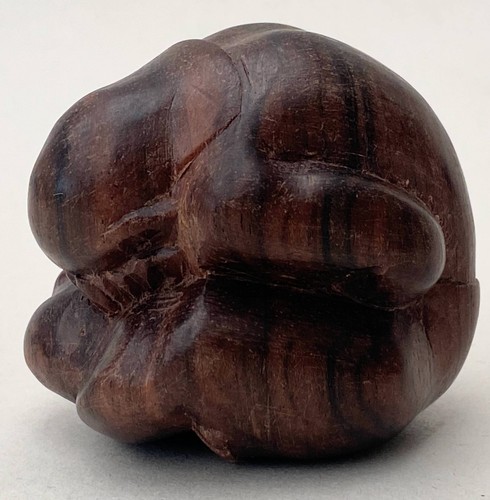 Hand carved wooden weeping - carved,