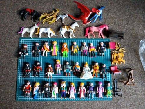 Huge lot playmobil figures - lot,