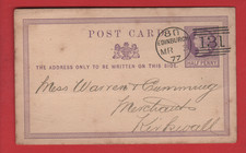 Edinburgh duplex postmark 131 - duplex,