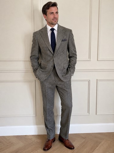 Magee tailored 100 wool tweed - wool,