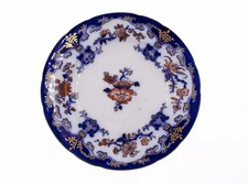 Antique Minton Flow Blue Plate