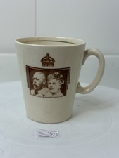Royal Doulton Commemorative Beaker Silver Jubilee King George  V Queen Mary