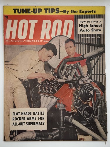 Hot rod magazine november 1953 - magazine,