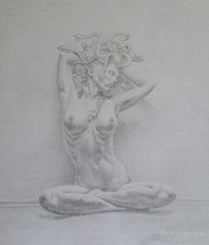 Erotic nude drawing - nude,