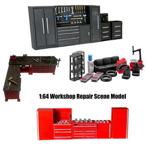 Diorama car garages - diorama,