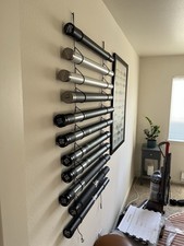 FLY ROD TUBE STORAGE RACK FOR