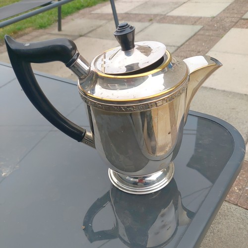 Silver plated teapot viners - plated,