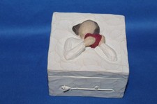 WILLOW TREE SQUARE TRINKET BOX - FROM THE HEART