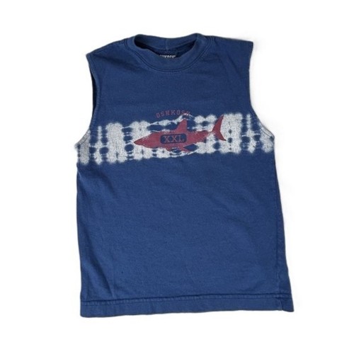 Oshkosh boys blue tank - boys,
