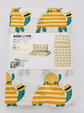 Ikea, Rorande, Crib Duvet Cover/Pillowcase, Turtle, Yellow Boy/Girl Bedding