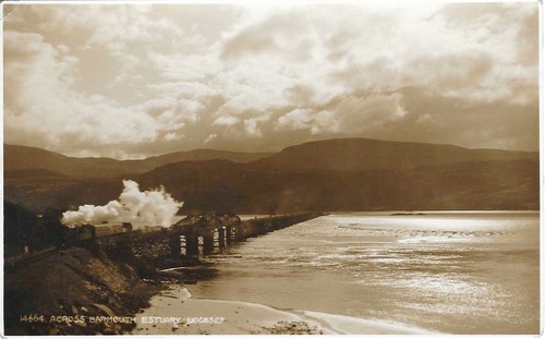 Across barmouth estuary - across,