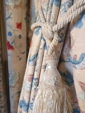 Vintage GP & J Baker Blanket Interlined Single Door Curtain X2 Avail