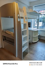 Loft Bed with Desk and Sofa