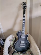 Schecter Solo II Custom Electric Guitar in Trans Black Burst