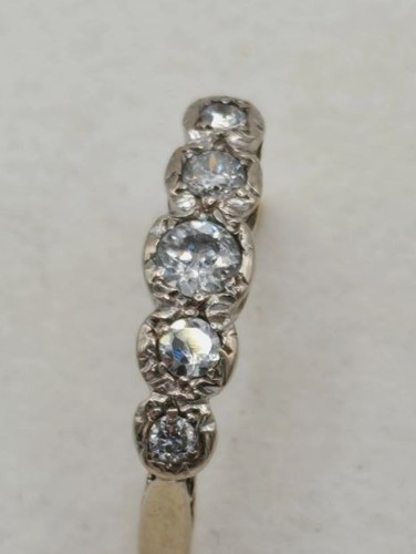 Vintage 18ct gold platinum - gold, &