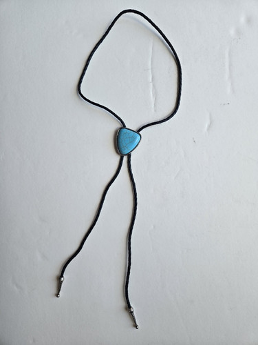 Western turquoise stone bolo - turquoise,