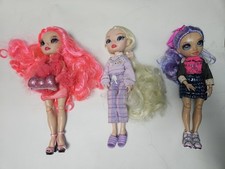 3x Rainbow High Dolls
