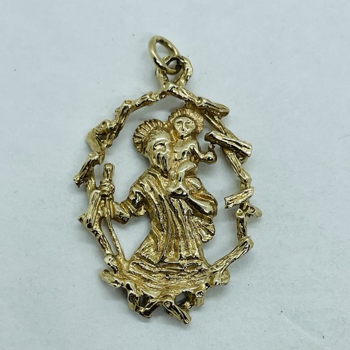 Vintage 9ct yellow - yellow, st