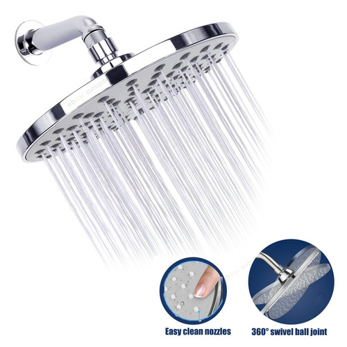 Inch round rain - inch, head