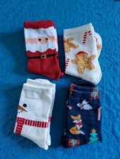 4 Pack Christmas Socks Set -
