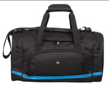 Case4Life Black Water Resistant Sport/Gym Holdall Duffle Bag + Padded Removable