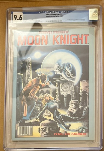 Cgc marvel preview - 9.6,
