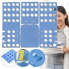 Clothes Folder Laundry Organiser T-Shirt Large Magic Adult Blue Folding Board