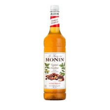 Monin Roasted Hazelnut Syrup 1L for Coffee, Milkshakes & Desserts etc