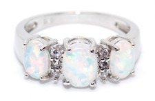 Sterling Silver Fire Opal