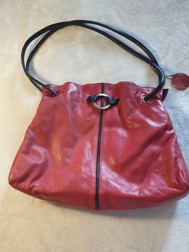 Gigi women red real leather - real,