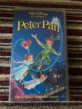 Walt Disney Classics Peter Pan VHS Video Cassette