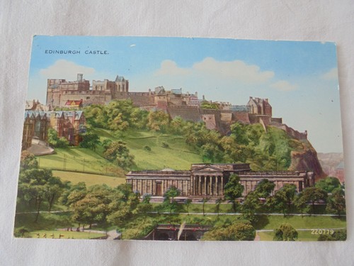Old postcard edinburgh - old,
