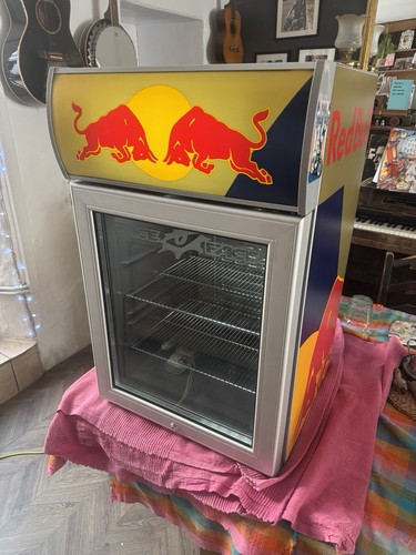 Red bull fridge - bull,