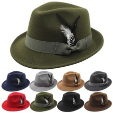 Classic Fedora Hats for Men
