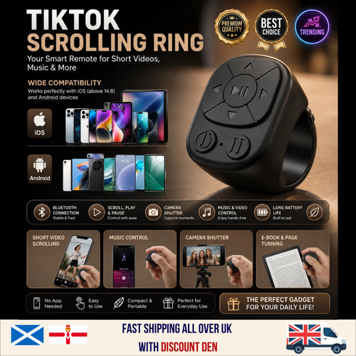 Tiktok ring bluetooth remote - ring,