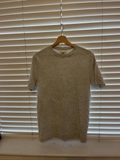 Moss Bros White Grey T-shirt Men’s Medium