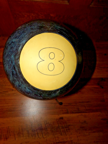 Vintage ebonite ball - 8,