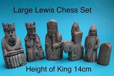 LATEX CHESS SET  MOULDS LARGE ISLA OF LEWIS SET TO MAKE YOUR OWN SETS