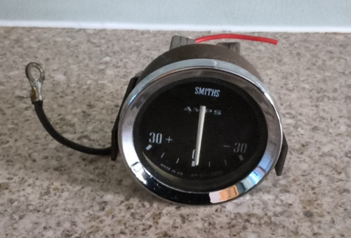 Genuine vintage smiths ammeter - genuine,