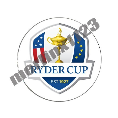 Ryder cup golf ball - cup, marker