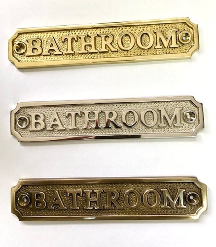 Bathroom door sign - bathroom,