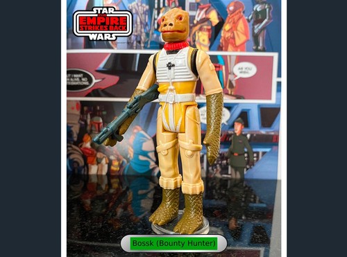 Vintage star wars esb - star, bossk